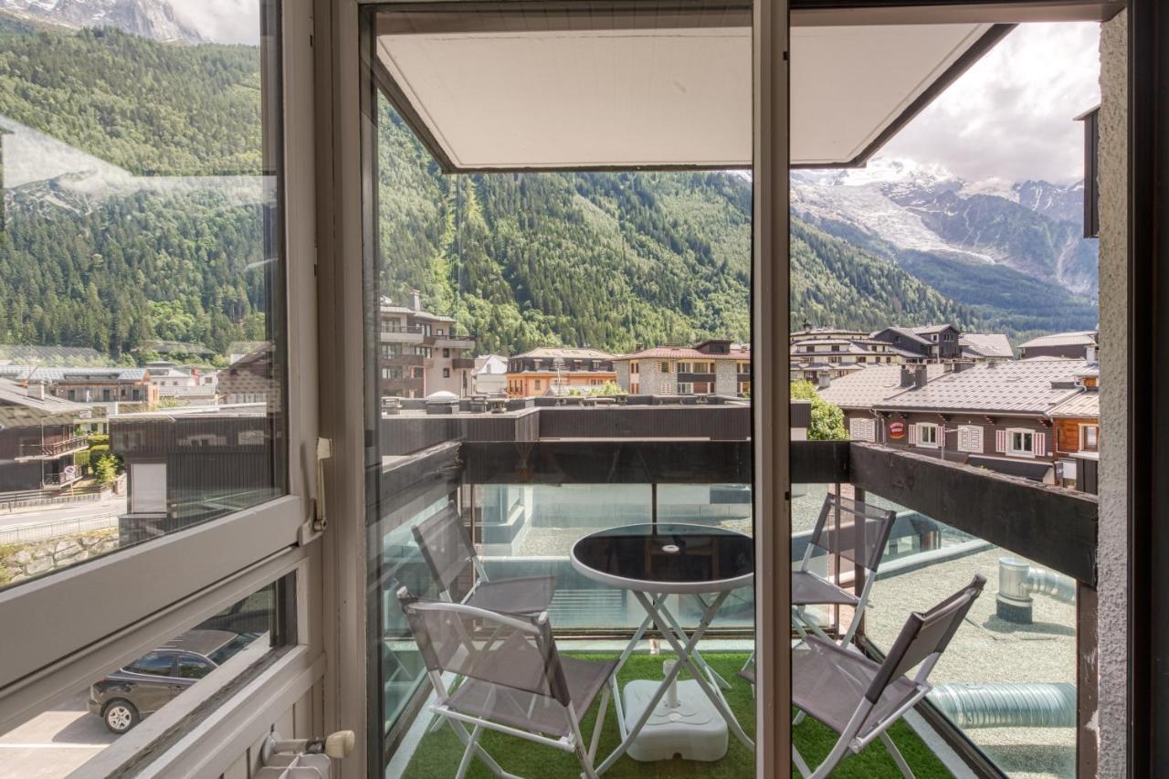 Apartmán Le Petit Balcon Avec Vue Sur Le Mont-Blanc 2 Etoiles Chamonix Exteriér fotografie