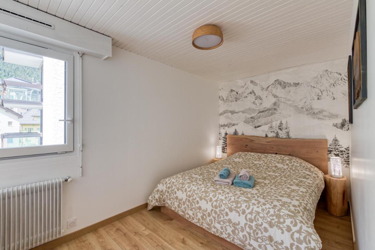 Apartmán Le Petit Balcon Avec Vue Sur Le Mont-Blanc 2 Etoiles Chamonix Exteriér fotografie