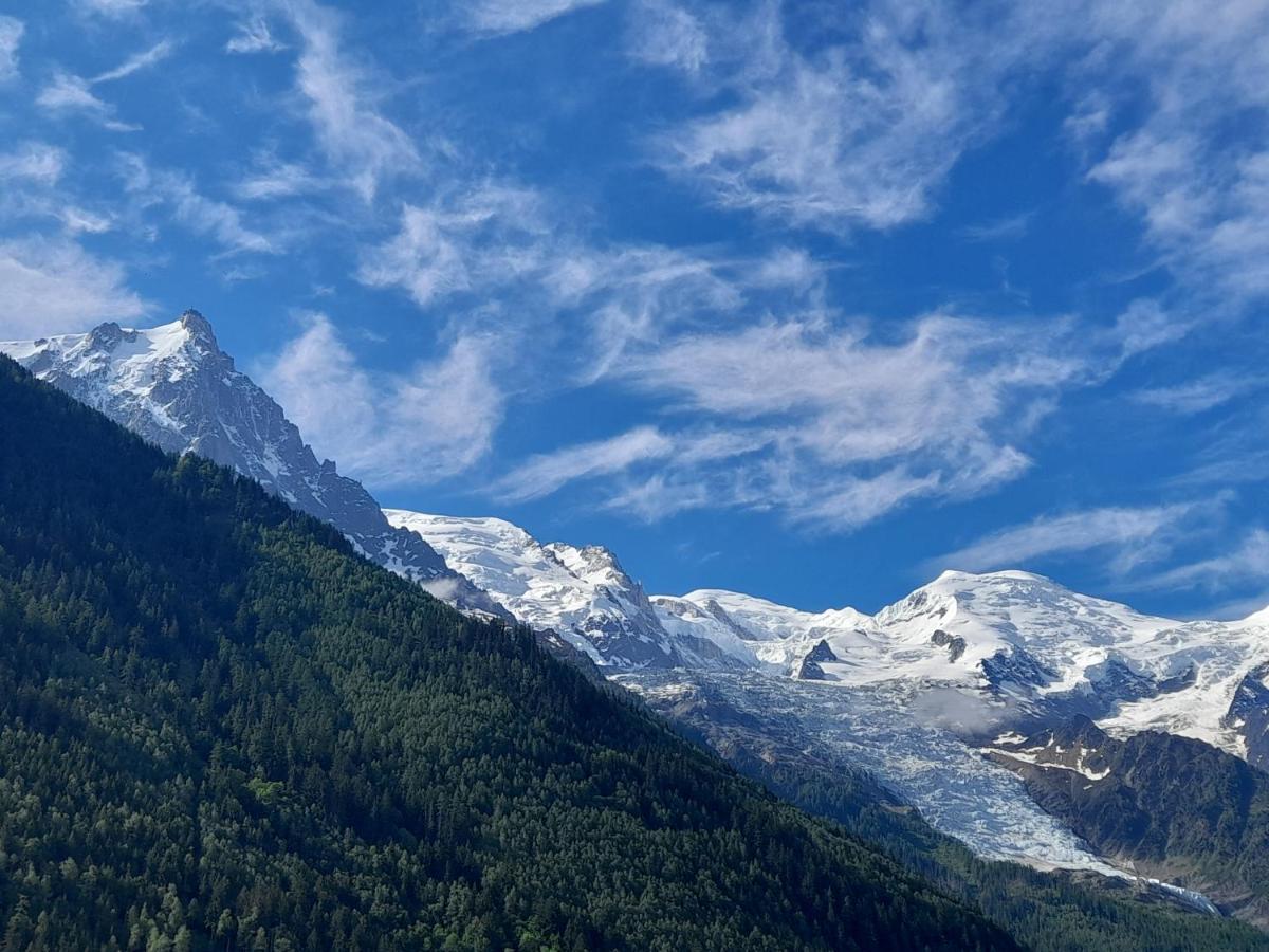 Apartmán Le Petit Balcon Avec Vue Sur Le Mont-Blanc 2 Etoiles Chamonix Exteriér fotografie